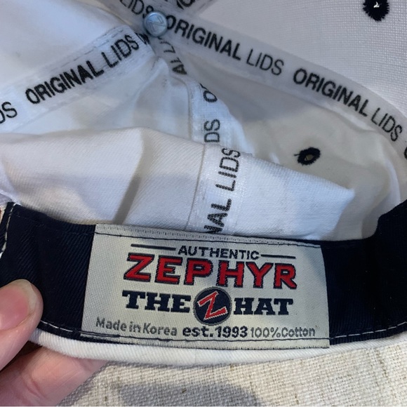 Zephyr Lids Zags Gonzaga University Bulldogs White Snapback Collegiate Cap Hat - Picture 6 of 7